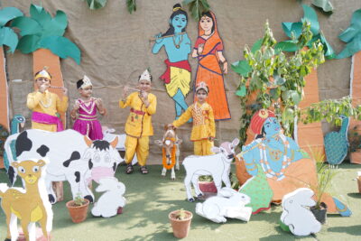 Janmashtami Celebrations with Ivy World Play School’s Little Krishnas!