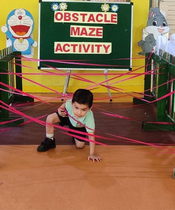 Obstacle Maze Activity